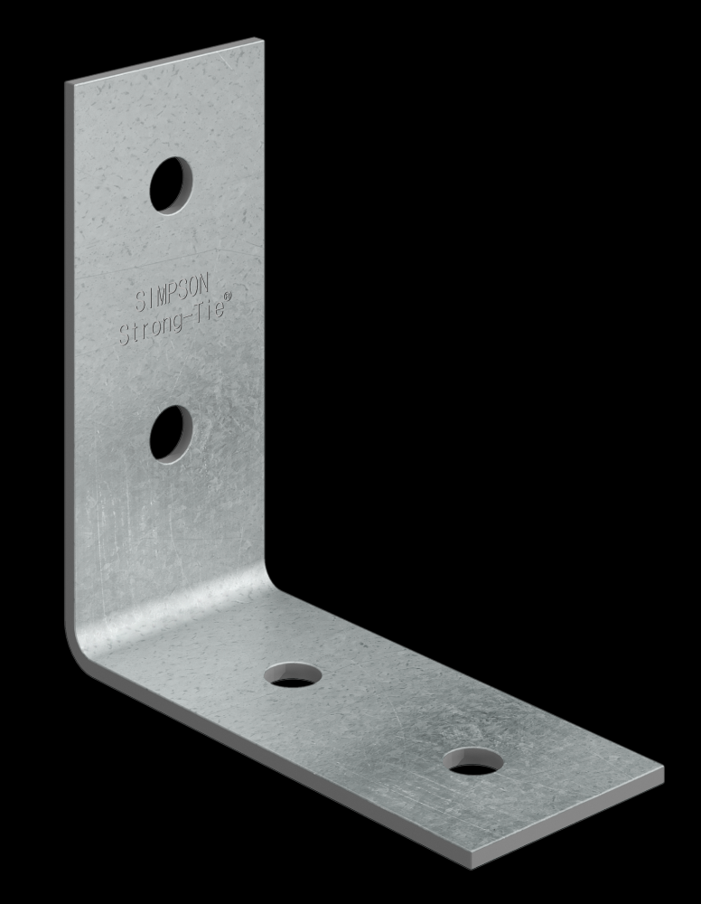 HL 5-3/4 in. x 2-1/2 in. Galvanized Heavy Angle<span class=' ItemWarning' style='display:block;'>Item is usually in stock, but we&#39;ll be in touch if there&#39;s a problem<br /></span>