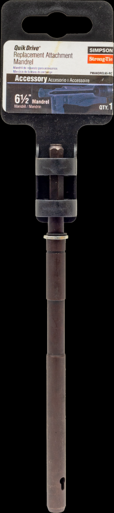 Quik Drive® 6-1/2 in. Mandrel<span class=' ItemWarning' style='display:block;'>Item is usually in stock, but we&#39;ll be in touch if there&#39;s a problem<br /></span>
