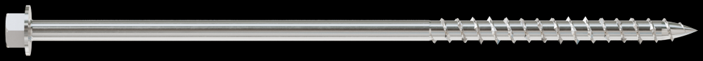 Strong-Drive® SDWH™ TIMBER-HEX SS Screw - 0.185 in. x 6 in. 5/16 Hex, Type 316 (100-Qty)<span class=' ItemWarning' style='display:block;'>Item is usually in stock, but we&#39;ll be in touch if there&#39;s a problem<br /></span>