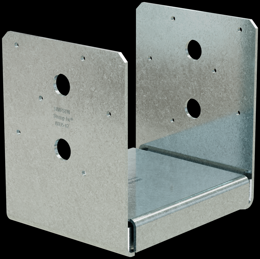 ABU ZMAX® Galvanized Adjustable Standoff Post Base for 5-1/8 in. x 6 in. Engineered Lumber<span class=' ItemWarning' style='display:block;'>Item is usually in stock, but we&#39;ll be in touch if there&#39;s a problem<br /></span>