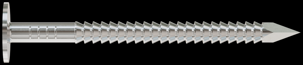 15° Wire Coil, Full Round Head, Ring-Shank Roofing Nail — 1-3/4 in. Type 304 (480-Qty)<span class=' ItemWarning' style='display:block;'>Item is usually in stock, but we&#39;ll be in touch if there&#39;s a problem<br /></span>