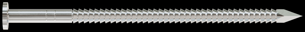 Common Nail, Annular Ring Shank - 3-1/2 in. x .162 in. Type 316 Stainless Steel (5 lb.)<span class=' ItemWarning' style='display:block;'>Item is usually in stock, but we&#39;ll be in touch if there&#39;s a problem<br /></span>