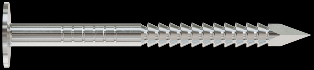 Roofing Nail, Annular Ring Shank - 1-3/4 in. x .131 in. Type 304 Stainless Steel (5 lb.)<span class=' ItemWarning' style='display:block;'>Item is usually in stock, but we&#39;ll be in touch if there&#39;s a problem<br /></span>