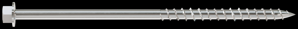 Strong-Drive® SDWH™ TIMBER-HEX SS Screw - 0.185 in. x 5 in. 5/16 Hex, Type 316 (100-Qty)<span class=' ItemWarning' style='display:block;'>Item is usually in stock, but we&#39;ll be in touch if there&#39;s a problem<br /></span>