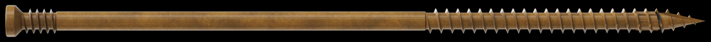 Finish Trim Screw - #9 x 5 in. T15, Trim-Head, Quik Guard®, Tan (500-Qty)<span class=' ItemWarning' style='display:block;'>Item is usually in stock, but we&#39;ll be in touch if there&#39;s a problem<br /></span>