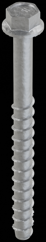 Titen HD® 5/8 in. x 8 in. Mechanically Galvanized Heavy-Duty Screw Anchor (10-Qty)<span class=' ItemWarning' style='display:block;'>Item is usually in stock, but we&#39;ll be in touch if there&#39;s a problem<br /></span>
