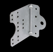 Simpson Strong-Tie SSC4.25-R50 - SSC 4-1/4 in. 14-Gauge Galvanized Steel-Stud Clip (50-Qty)