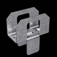 Simpson Strong-Tie PSCL 19/32-R50 - PSCL 20-Gauge Panel Sheathing Clip for 19/32-in. Plywood (50-Qty)