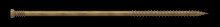 Simpson Strong-Tie FT09500R50 - Finish Trim Screw - #9 x 5 in. T15, Trim-Head, Quik Guard®, Tan (50-Qty)