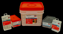 Simpson Strong-Tie FT07112R500 - Finish Trim Screw - #7 x 1-1/2 in. T10, Trim-Head, Quik Guard®, Tan (500-Qty)
