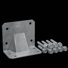 Simpson Strong-Tie HGA10KTHDG - HGA Hot-Dip Galvanized Hurricane Gusset Angle with SDS Screws (10-Qty)
