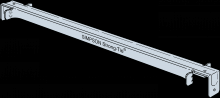 Simpson Strong-Tie TSBR2-24 - TSBR 25-1/2 in. Galvanized Truss Spacer-Restraint