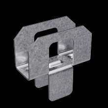 Simpson Strong-Tie PSCL 15/32-R50 - PSCL 20-Gauge Panel Sheathing Clip for 15/32-in. Plywood (50-Qty)