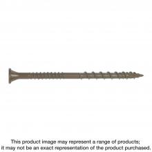 Simpson Strong-Tie DSVT3MB - Deck-Drive™ DSV WOOD Screw - #10 x 3 in. T-25, Flat Head, Quik Guard®, Tan (1750-Qty)