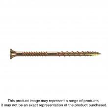 Simpson Strong-Tie CSVZ212MB - Strong-Drive® CSV Construction Screw - #10 x 2-1/2 in. T25, Flat Head, Yellow Zinc (1750-Qty)