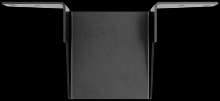 Simpson Strong-Tie OHU46-SDS3 - OHU™ Black Powder-Coated Ornamental Joist Hanger for 4x6 with Strong-Drive® SDS Screws