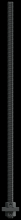 Simpson Strong-Tie PAB7-30 - PAB™ 7/8 in. x 30 in. Preassembled Anchor Bolt with Washer