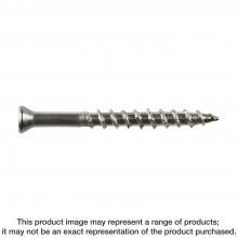 Simpson Strong-Tie T08200WP1 - Deck-Drive™ DWP WOOD SS Screw - #8 x 2 in. T-20, Flat Head, Type 316 (1 lb.)