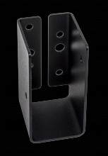 Simpson Strong-Tie APLH24 - Outdoor Accents® ZMAX®, Black Light Joist Hanger for 2x4