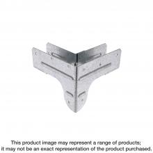 Simpson Strong-Tie RTC42Z - RTC 18-Gauge ZMAX® Galvanized Rigid Tie® Corner for 2x Joist, 4x4 Post