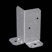 Simpson Strong-Tie RPBZ - RPBZ ZMAX® Galvanized Retrofit Post Base for Double 2x4