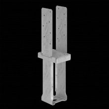 Simpson Strong-Tie CBSQ46-SDS2 - CBSQ Galvanized Standoff Column Base for 4x6 with SDS Screws