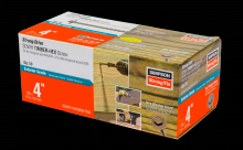 Simpson Strong-Tie SDWH19400DB-R50 - Strong-Drive® SDWH™ TIMBER-HEX Screw - 0.195 in. x 4 in. 5/16 Hex, DB Coating (50-Qty)