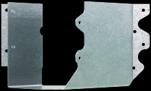 Simpson Strong-Tie SUL46 - SUL Galvanized Joist Hanger for 4x6, Skewed Left