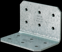 Simpson Strong-Tie RCA223/97-R90 - RCA 2 in. x 2 in. x 3 in. 12-Gauge Galvanized Rigid Connector Angle (90-Qty)