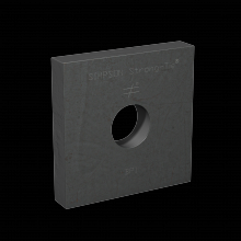 Simpson Strong-Tie BP 1 - BP 3-1/2 in. x 3-1/2 in. Bearing Plate with 1 in. Bolt Dia.