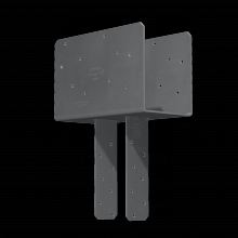 Simpson Strong-Tie CCQ64SDS2.5 - CCQ Column Cap for 6x Beam, 4x Post with Strong-Drive® SDS Screws