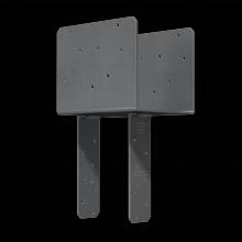 Simpson Strong-Tie ECCQ7.1-6SDS2.5 - ECCQ End Column Cap for 7 in. Beam, 6x Post, with Strong-Drive® SDS Screws