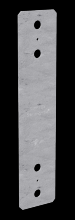 Simpson Strong-Tie PS418 - PS 4 in. x 18 in. Hot-Dip Galvanized Piling Strap