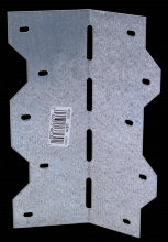 Simpson Strong-Tie LS70 - LS 6-3/8 in. 18-Gauge Galvanized Adjustable L Angle
