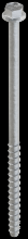 Simpson Strong-Tie THD501200HMG - Titen HD® 1/2 in. x 12 in. Mechanically Galvanized Heavy-Duty Screw Anchor (5-Qty)