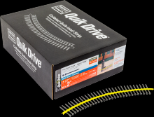 Simpson Strong-Tie DTHQ2S - Trim-Head Screw, Type-17 Point - #8 x 2 in. #2U Square Drive, Quik Guard® (2000-Qty)