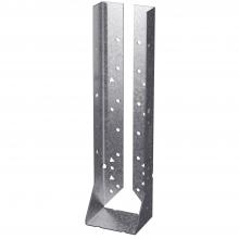 Simpson Strong-Tie HUC214-2 - HUC Galvanized Face-Mount Concealed-Flange Joist Hanger for Double 2x14