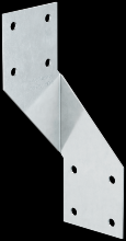 Simpson Strong-Tie H3SS - H3 18-Gauge Stainless-Steel Hurricane Tie