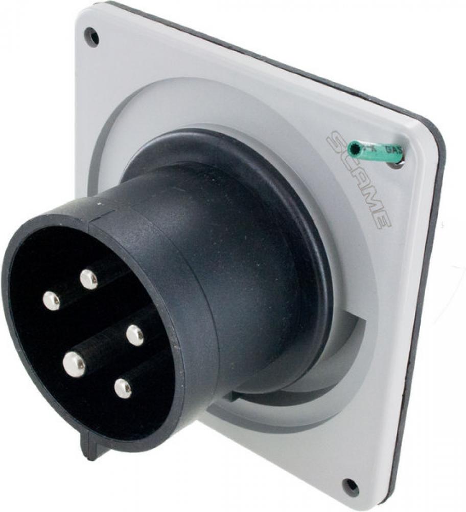 IP44 INLET 30A  3phase delta 347/600VAC  4P 5W  SPLASHPROOF<span class=' ItemWarning' style='display:block;'>Item is usually in stock, but we&#39;ll be in touch if there&#39;s a problem<br /></span>