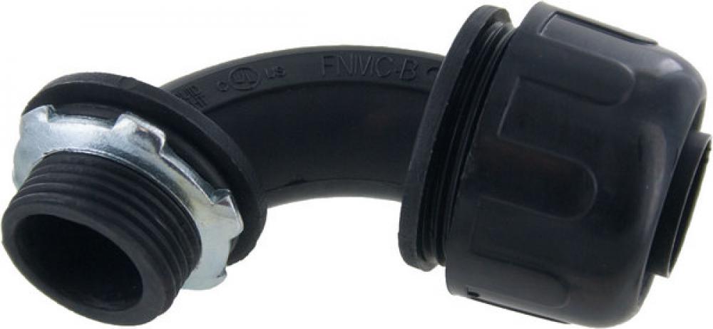 L.T. CONN NYL 3/4Inch 90DEG.  BLACK<span class=' ItemWarning' style='display:block;'>Item is usually in stock, but we&#39;ll be in touch if there&#39;s a problem<br /></span>