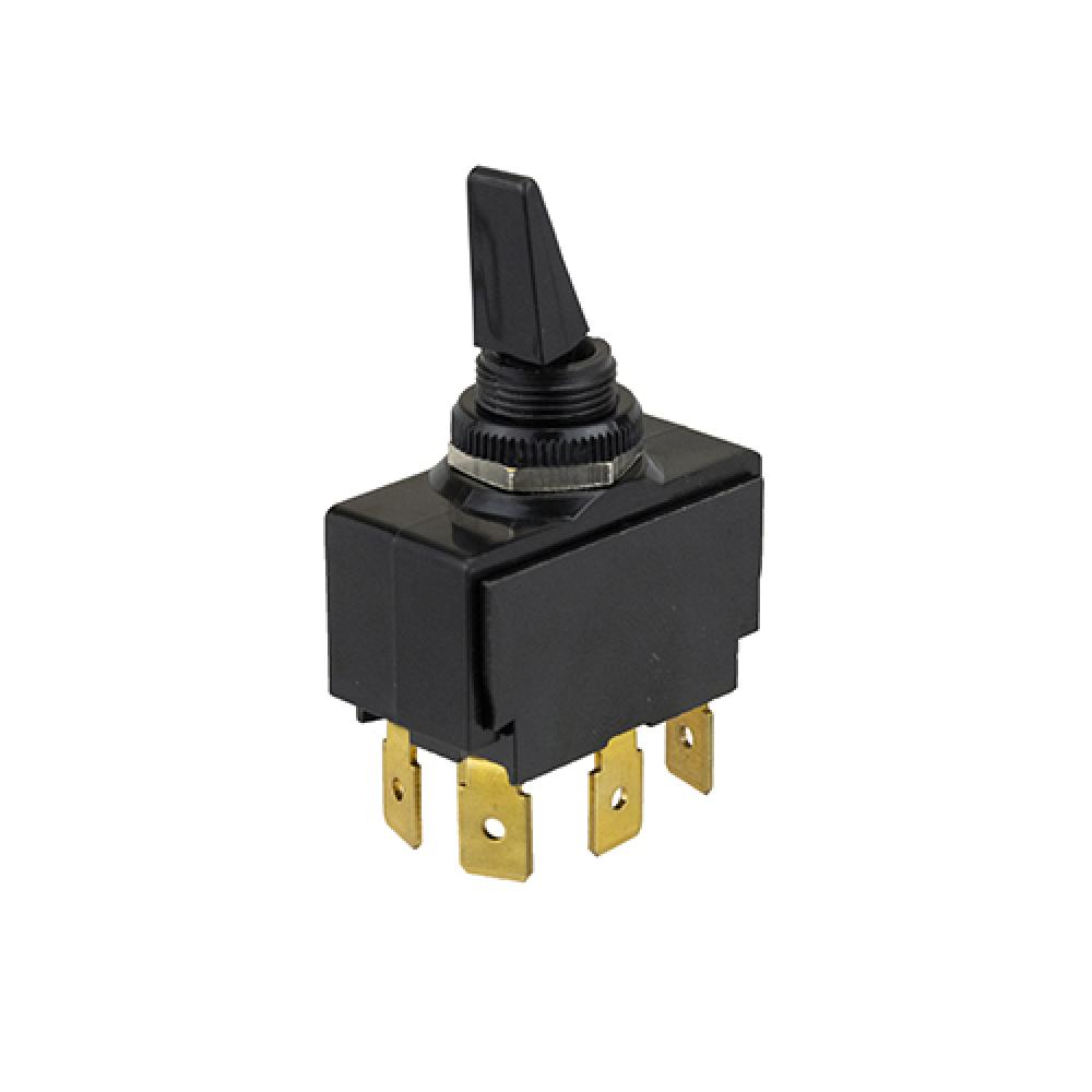 Switch Toggle On On Dpdt Paddle Toggle 20 Amps<span class=' ItemWarning' style='display:block;'>Item is usually in stock, but we&#39;ll be in touch if there&#39;s a problem<br /></span>