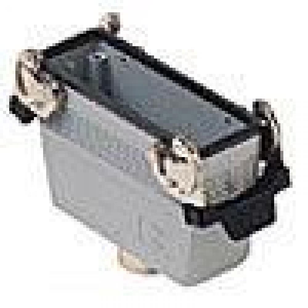 HOOD - 24P+Ground    DOUBLE LEVERS  TOP ENTRY  CABLE COUPLER  CABLE GLAND NPT 3/4<span class=' ItemWarning' style='display:block;'>Item is usually in stock, but we&#39;ll be in touch if there&#39;s a problem<br /></span>