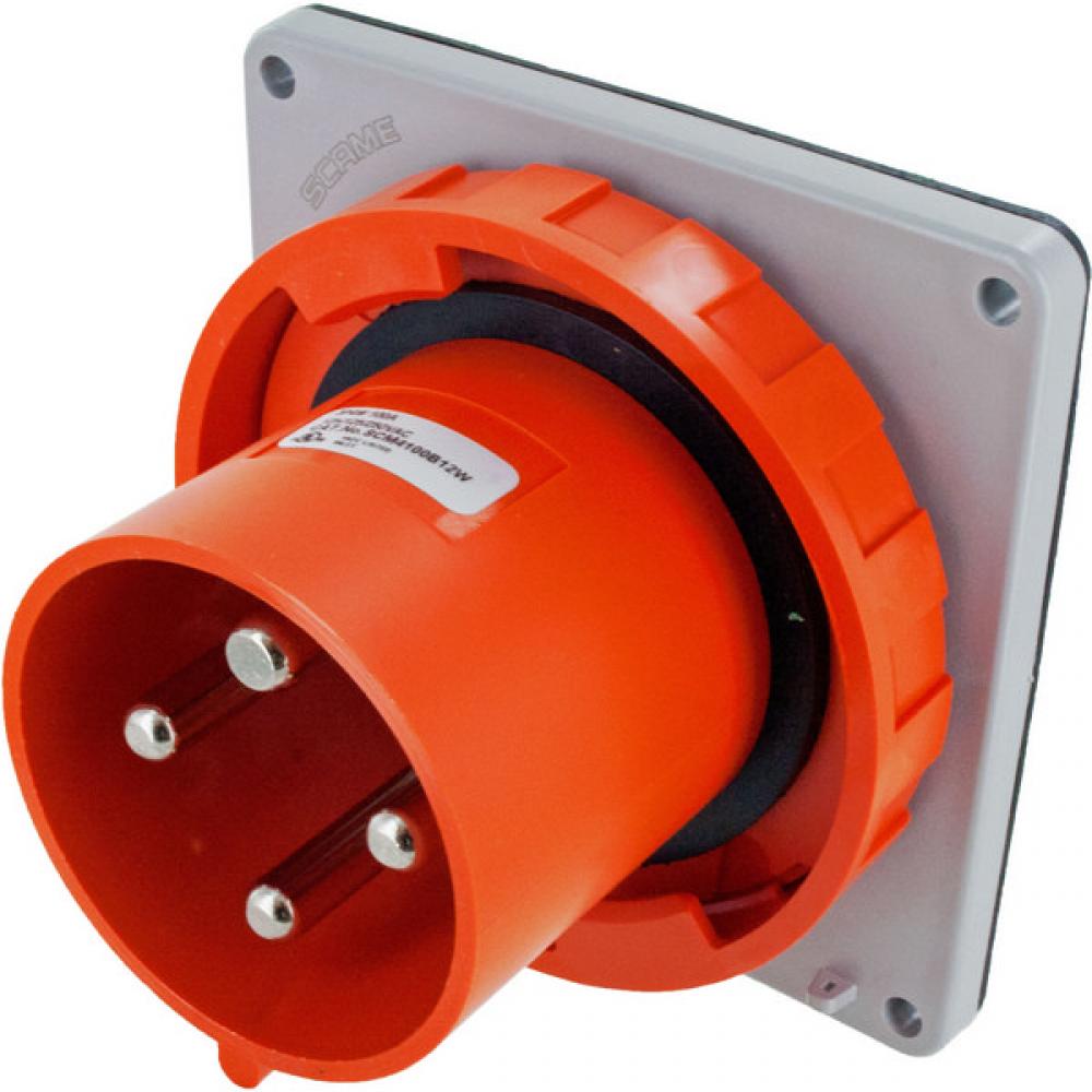 IP67 INLET 100A  125/250VAC  3P 4W  WATERTIGHT<span class=' ItemWarning' style='display:block;'>Item is usually in stock, but we&#39;ll be in touch if there&#39;s a problem<br /></span>