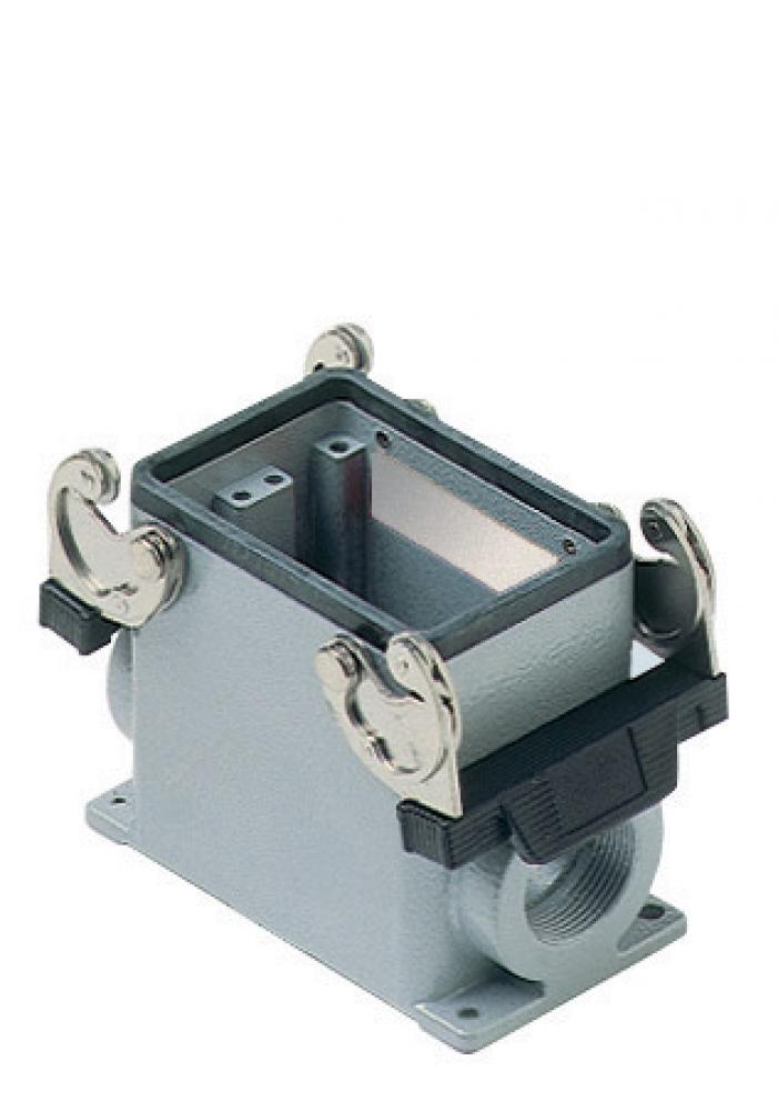 SURFACE MOUNTING BASE - 32P+Ground    DOUBLE LEVERS  SINGLE PORT  CABLE GLAND PG 21<span class=' ItemWarning' style='display:block;'>Item is usually in stock, but we&#39;ll be in touch if there&#39;s a problem<br /></span>