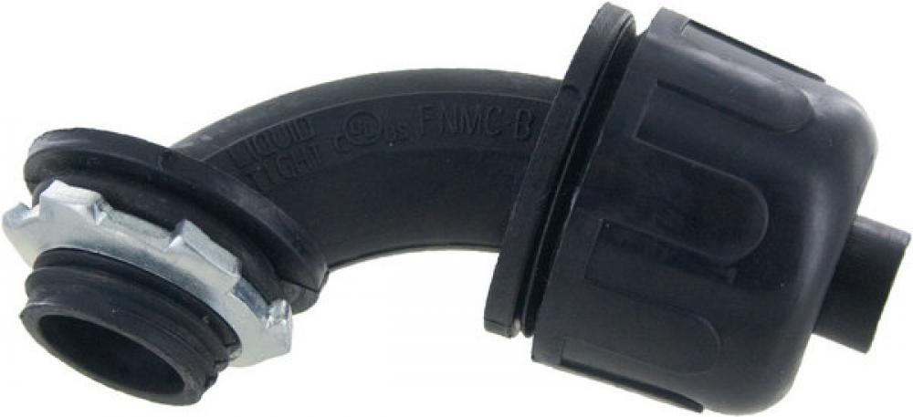 L.T. CONN NYL 3/8Inch 90DEG.  BLACK<span class=' ItemWarning' style='display:block;'>Item is usually in stock, but we&#39;ll be in touch if there&#39;s a problem<br /></span>