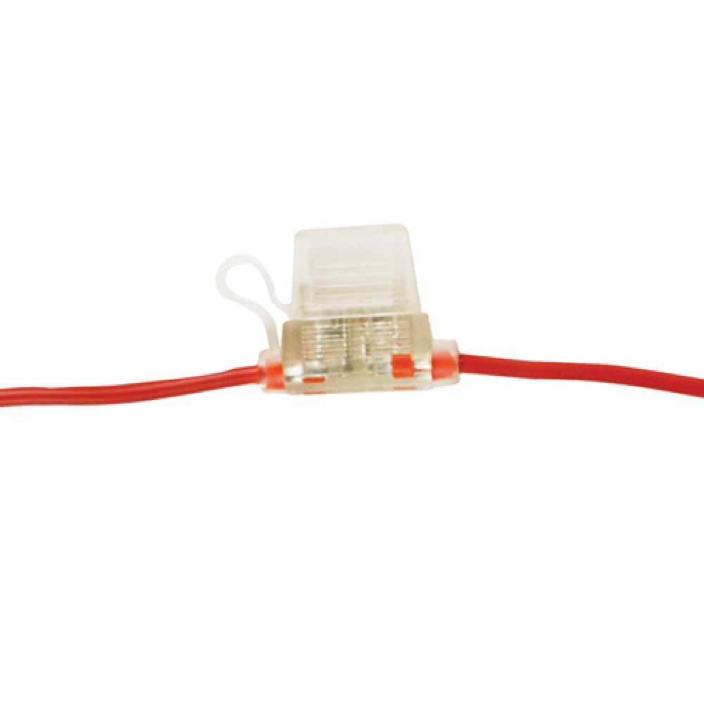 FUSE HOLDER INLINE STD BLADE 12GA RED/CLEAR C/W COVER<span class=' ItemWarning' style='display:block;'>Item is usually in stock, but we&#39;ll be in touch if there&#39;s a problem<br /></span>
