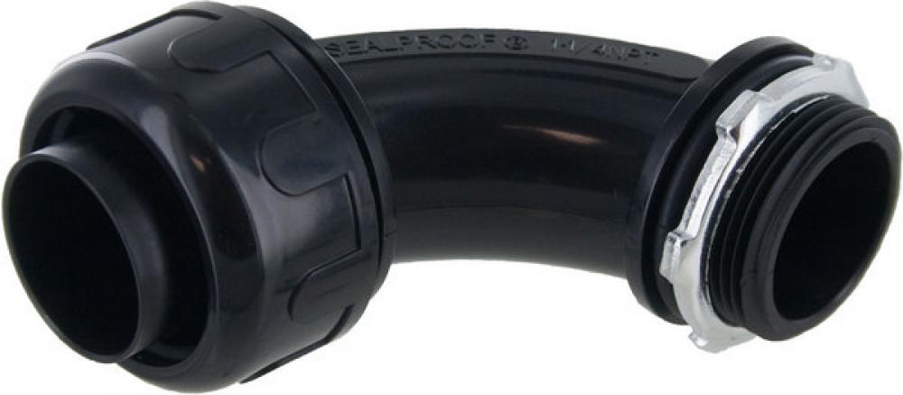 L.T. CONN NYL 1-1/4Inch 90DEG. BLACK<span class=' ItemWarning' style='display:block;'>Item is usually in stock, but we&#39;ll be in touch if there&#39;s a problem<br /></span>
