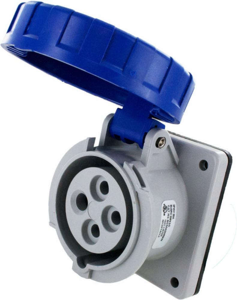 IP67 RECEPTACLE 20A  3phase delta 250VAC  3P 4W  WATERTIGHT<span class=' ItemWarning' style='display:block;'>Item is usually in stock, but we&#39;ll be in touch if there&#39;s a problem<br /></span>