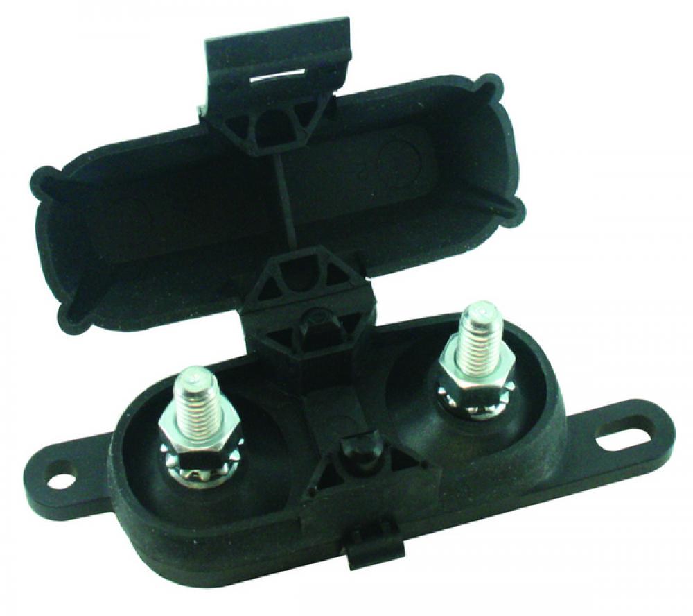 FUSE HOLDER FOR HIGH AMP STUD MNT FUSES 25PK<span class=' ItemWarning' style='display:block;'>Item is usually in stock, but we&#39;ll be in touch if there&#39;s a problem<br /></span>