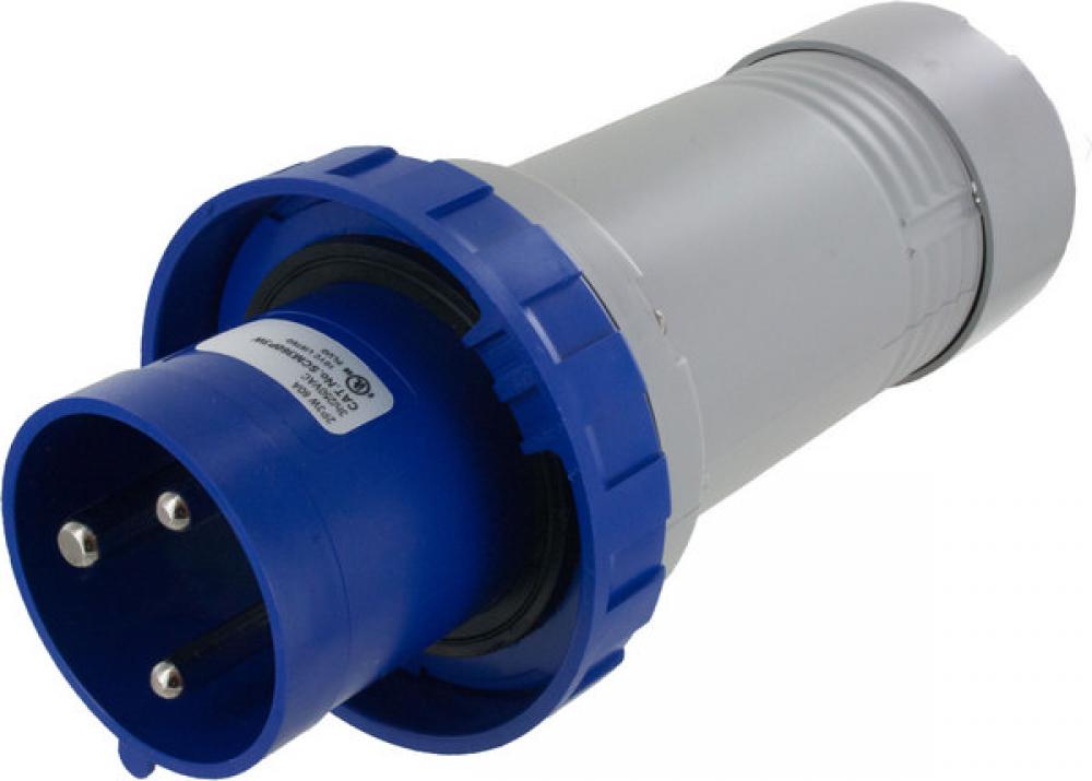 IP67 PLUG 60A  250VDC  2P 3W  WATERTIGHT<span class=' ItemWarning' style='display:block;'>Item is usually in stock, but we&#39;ll be in touch if there&#39;s a problem<br /></span>